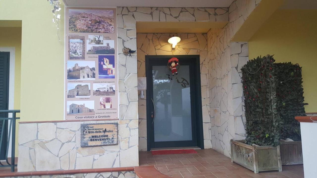 Il Nido Delle Rondini Bed & Breakfast Grottole Dış mekan fotoğraf